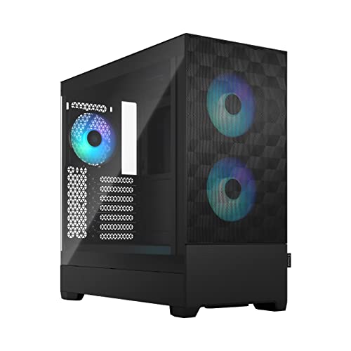Fractal Pop Air RGB Black TG Clear
